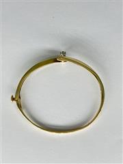 Lady's 14K Yellow Gold Approx.30 C.T.W. Maquise Diamond Bracelet